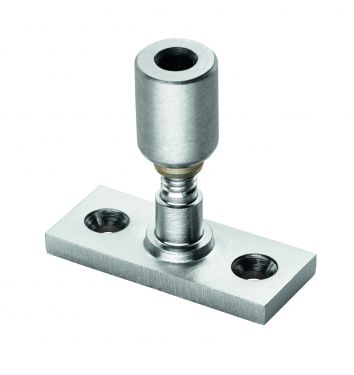 Click Here To Enlarge This Photo Of WF17SC - Carlisle Brass Locking Casement Stay Pin 40 x 15mm Satin Chrome