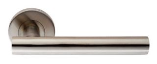 CSL1194SSS - Carlisle Brass Eurospec 19mm T-Bar Lever on Round Rose (G304) Satin Stainless Steel