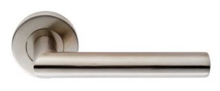 CSL1195SSS - Carlisle Brass Eurospec 19mm Oval Lever on Round Rose (G304) Satin Stainless Steel