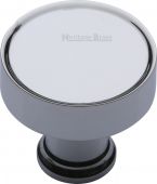 C4549-PC Heritage Brass Cabinet Knob Florence Design 32mm Polished Chrome Finish