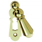 DK4 - Carlisle Brass Delamain Large Covered Escutcheon Polished Brass