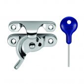 AA40LCKCP - Carlisle Brass Locking Sash Fastener (Fitch Pattern) Polished Chrome