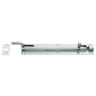 Click Here To Enlarge This Photo Of BBT1200CR/SSS - Carlisle Brass Eurospec 200 x 38mm Cranked Barrel Bolt Satin Stainless Steel