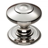 FTD720CPN - Carlisle Brass Fingertip Design Anderson Knob 42mm Polished Nickel