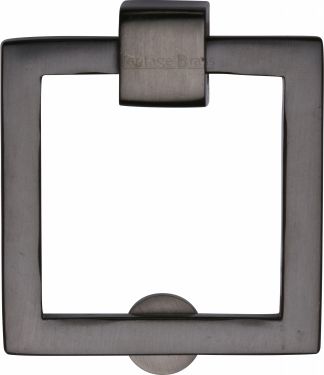 Click Here To Enlarge This Photo Of C6311-MB Heritage Brass Square Drop Pull Matt Bronze Finish
