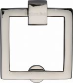C6311-PNF Heritage Brass Square Drop Pull Polished Nickel Finish