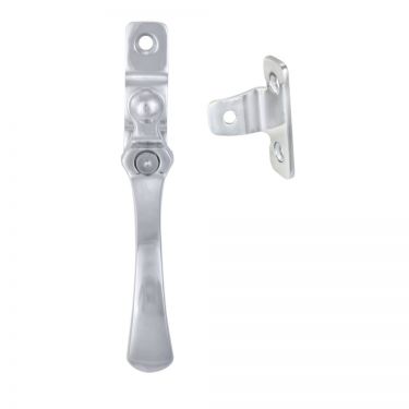 Click Here To Enlarge This Photo Of V1005LCKCP - Carlisle Brass Victorian Casement Fastener (Wedge Pattern - Lockable) Polished Chrome