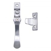 V1005LCKSC - Carlisle Brass Victorian Casement Fastener (Wedge Pattern - Lockable) Satin Chrome