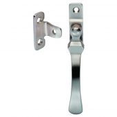 V1005LCKSN - Carlisle Brass Victorian Casement Fastener (Wedge Pattern - Lockable) Satin Nickel