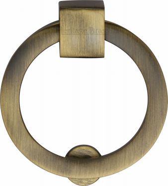 Click Here To Enlarge This Photo Of C6321-AT Heritage Brass Round Drop Pull Antique Brass Finish