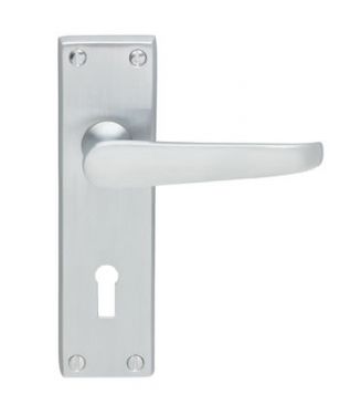Click Here To Enlarge This Photo Of CBV30SC - Carlisle Brass Victorian Lever Lock Furniture (Contract Range) Satin Chrome