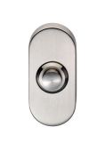 SWE1030SSS - Carlisle Brass Eurospec Oblong Bell Push 64 x 30mm (G316) Satin Stainless Steel