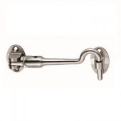 CAB1100BSS - Carlisle Brass Eurospec Silent Pattern Cabin Hook 100mm (G316) Bright Stainless Steel