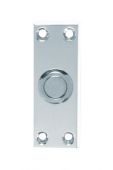 AA31CP - Carlisle Brass Victorian Bell Push 76mm x 30mm Polished Chrome