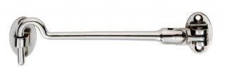 CAB1150BSS - Carlisle Brass Eurospec Silent Pattern Cabin Hook 150mm (G316) Bright Stainless Steel