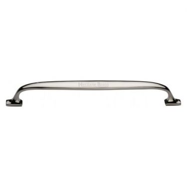 Click Here To Enlarge This Photo Of C7213 203-PNF Heritage Brass Cabinet Pull Durham Design 203mm ctc Polished Nickel Finish