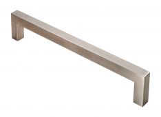 SSM1415SSS - Carlisle Brass Eurospec 150mm x 19mm Square Mitred Pull Handle (G304) Satin Stainless Steel