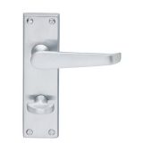 CBV30WCSC - Carlisle Brass Victorian Lever Bathroom Furniture (Contract Range) Chrome Plated Satin Chrome