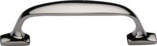 C7213 76-PNF Heritage Brass Cabinet Pull Durham Design 76mm ctc Polished Nickel Finish