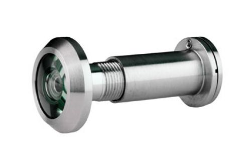 Click Here To Enlarge This Photo Of SWE1000SSS - Carlisle Brass Eurospec Door Viewer 180 Deg with Crystal Lens (G304) Satin Stainless Steel