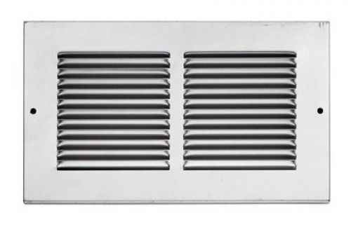 Click Here To Enlarge This Photo Of ES422 - Carlisle Brass Eurospec Silver Louvred Grille (For Intumescent ES402 300 x 300mm )