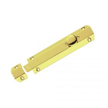 Click Here To Enlarge This Photo Of AQ83 - Carlisle Brass Flat Surface Bolt 202mm Polished Brass