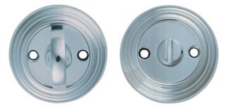 DK12CP - Carlisle Brass Delamain Large Turn & Release  (Face Fix) Polished Chrome