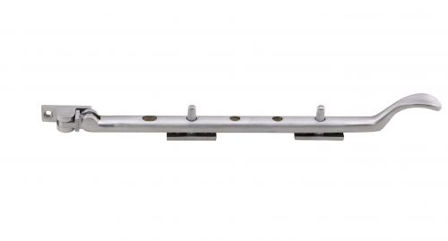 Click Here To Enlarge This Photo Of M44CSC - Carlisle Brass Victorian Casement Stay 200mm Satin Chrome