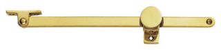 AA73 - Carlisle Brass Victorian Casement Stay (Screw Down Pattern) 250mm Polished Brass