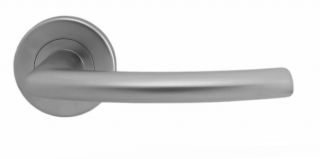 SZC020SC - Carlisle Brass Serozzetta 'Dos' Lever on Round Rose Satin Chrome