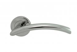 SZC030CP - Carlisle Brass Serozzetta 'Tres' Lever on Round Rose Polished Chrome