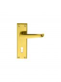 M30 - Carlisle Brass Victorian Lever Lock Furniture Polished Brass