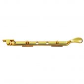 M44B - Carlisle Brass Victorian Casement Stay 300mm Polished Brass