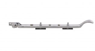 M44SSC - Carlisle Brass Victorian Casement Stay 250mm Satin Chrome