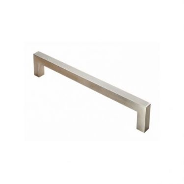 Click Here To Enlarge This Photo Of SSM1422SSS - Carlisle Brass Eurospec 225mm x 19mm Square Mitred Pull Handle (G304) Satin Stainless Steel