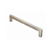 SSM1422SSS - Carlisle Brass Eurospec 225mm x 19mm Square Mitred Pull Handle (G304) Satin Stainless Steel