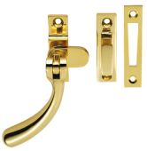 WF11 - Carlisle Brass Bulb End Casement Fastener (suitable for Weather Stripped Windows) Polished Brass