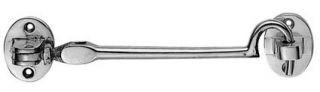 AA64CP - Carlisle Brass Heavyweight Cabin Hook (Silent Pattern) 254mm Polished Chrome