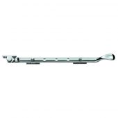 M44BCP - Carlisle Brass Victorian Casement Stay 300mm Polished Chrome