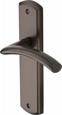 Click Here To Enlarge This Photo Of CEN1010-MB Heritage Brass Door Handle Lever Latch Centaur Design Matt Bronze Finish