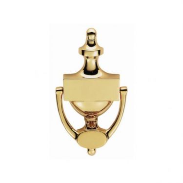 Click Here To Enlarge This Photo Of M38B - Carlisle Brass Victorian Urn Door Knocker 202mm Polished Brass