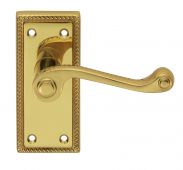 FG2 - Carlisle Brass Georgian Lever Latch Furniture Polished Brass
