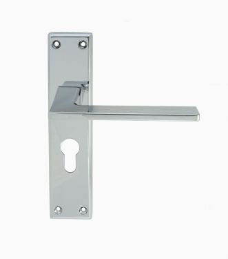 Click Here To Enlarge This Photo Of SZM034YCP - Carlisle Brass Serozzetta Zone Euro Profile Lock Furniture (47.5mm c/c) Polished Chrome