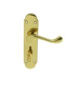DL168WC - Carlisle Brass 'Oakley' Lever Bathroom Furniture Polished Brass