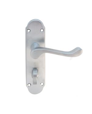 Click Here To Enlarge This Photo Of DL168WCSC - Carlisle Brass 'Oakley' Lever Bathroom Furniture Satin Chrome