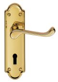 DL17 - Carlisle Brass 'Ashtead' Lever Lock Furniture Polished Brass
