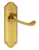 DL18 - Carlisle Brass 'Ashtead' Lever Latch Furniture Polished Brass