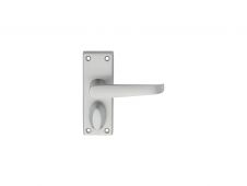 M31WCSC - Carlisle Brass Victorian Lever Privacy Furniture Satin Chrome