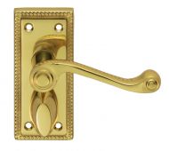 FG2WC - Carlisle Brass Georgian Lever Privacy Furniture Polished Brass