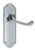DL18CP - Carlisle Brass 'Ashtead' Lever Latch Furniture Polished Chrome